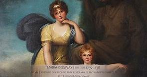 SUSANNA SITWELL on MARIA COSWAY's PORTRAIT OF CAROLINE, PRINCESS OF WALES, and PRINCESS CHARLOTTE