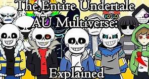 The Entire AU Undertale Multiverse Explained