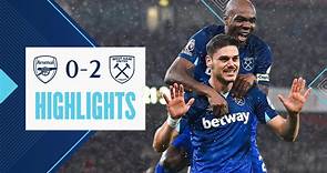 Arsenal 0-2 West Ham | Huge Three Points At The Emirates | Premier League Highlights