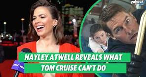 Mission: Impossible's Hayley Atwell reveals what Tom Cruise can't do | Yahoo Australia