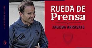 Rueda de prensa de Jagoba Arrasate previa al partido Sevilla vs Osasuna | 27.01.2024