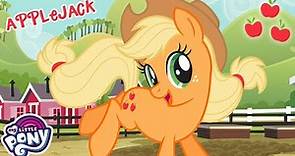 My Little Pony en español 🦄 Los mejores episodios de Applejack | La Magia de la Amistad | Completo
