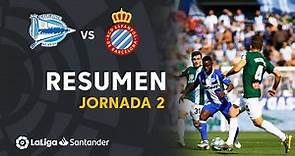 Resumen de Deportivo Alavés vs RCD Espanyol (0-0)