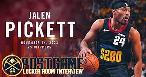 Jalen Pickett Locker Room Interview