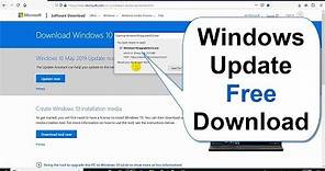 How to download Windows 10 update 2019 & How to install/upgrade Windows 10 - Free & Easy