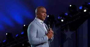 Christopher Jackson performing on the 2019 National Memorial Day Concert
