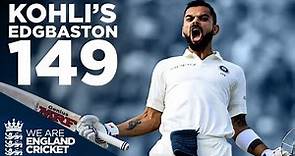 Kohli's FIRST Test Century in England! | Edgbaston 2018 | England Cricket