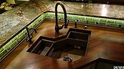 Custom Corner Kitchen Sinks that Make Sense