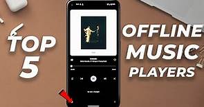 Top 5 Best Free OFFLINE Music Player Apps For Android In 2024