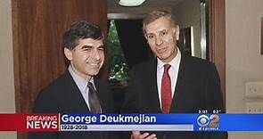 Two-Term California Gov. George Deukmejian Dies At 89