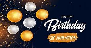 Happy Birthday Wishes Gif Animation || How to make birthday gif animation