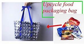 DIY RECYCLED BAG USING JUNK FOODS/ PLASTIC WRAPPERS #DIYrecycle Bag