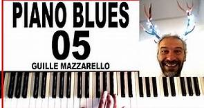 BLUES PIANO - TUTORIAL (En Español) Como tocar Piano #005#