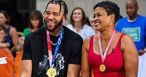 Gold medalists JaVale McGee and mom Pamela reflect on making Olympic history