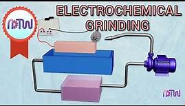 Electrochemical Grinding Process | How electrochemical grinding works