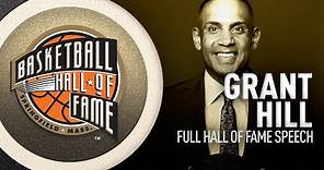 Grant Hill | Hall of Fame Enshrinement Speech