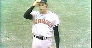 1975 NL Rookie of the Year John "The Count" Montefusco vs Mets - 8/17/75