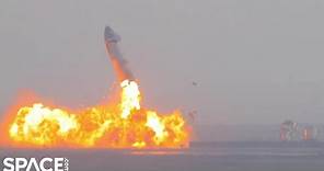Boom! SpaceX Starship SN10 explodes shortly after landing