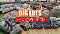 BIG LOTS FURNITURE SHOP WITH ME 2021 COUCHES RECLINERS SOFAS SECTIONALS