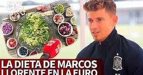 EURO 2020 | MARCOS LLORENTE desvela la DIETA que lleva con España y opina de la Coca-Cola | AS