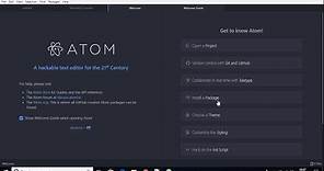 How To Download and Install Atom IDE on Windows 10