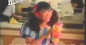 1988 藍心湄代言的「溫娣漢堡」廣告