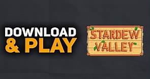 How To Download & Play Stardew Valley (Windows, macOS) | 2023 Easy