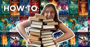 HOW TO READ RICK RIORDAN'S PERCY JACKSON BOOKS IN ORDER