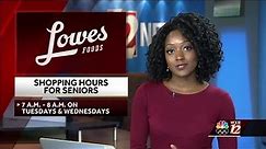 Lowe’s Foods joins growing list of grocers offering 'senior shopping hours' during coronavirus ou...