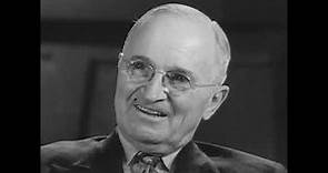 MP66-3 Harry S. Truman Interviewed by Edward R. Murrow, February 1957 (1 of 12)