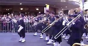 St Patrick's College Sutherland Marching Band - Sydney Anzac Day Parade 2015