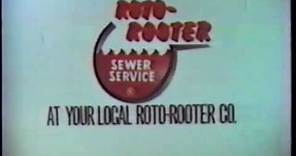 1960s Roto-Rooter Plumbing & Drain Services Commercial (The Helpless Housewife)