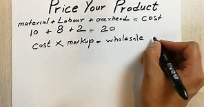 How To Price Your Products | Retail and Wholesale Business: Selling Price Tips and Tricks
