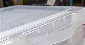 Plastic Portable A4 File Folder Box for Documents