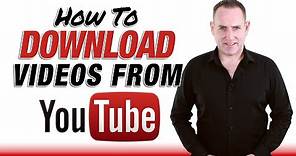 Download YouTube Videos - How To Download Your YouTube Video