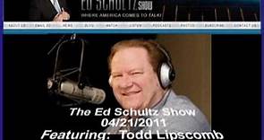 Todd Lipscomb - Re-Made in the USA - MadeinUSAForever.com on the Ed Schultz show 4/21/2011
