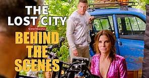 The Lost City Movie Behind The Scenes (Sandra Bullock, Channing Tatum)