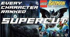 LEGO Batman The Videogame - Every Character Ranked SUPERCUT