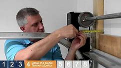 How to Install a Chamberlain Wall Mount Garage Door Opener, Model RJO20