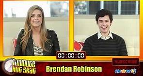 1 Minute Hot Seat - Brendan Robinson In The Hot Seat