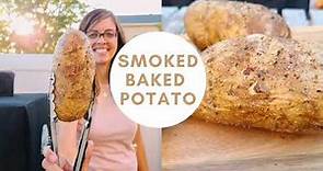 SMOKED BAKED POTATO || How to make a Smoked Baked Potato on a Pit Boss Pellet Grill