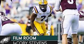 Analyzing How JaCoby Stevens Fits at Linebacker | Eagles Film Room