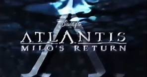 Atlantis 2: El Regreso De Milo (Tráiler en Vídeo y DVD)
