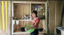 How to close wooden cabinets and cups for the kitchen l Ghển Free Life.