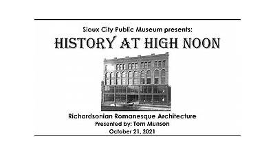 History at High Noon: Richardsonian Romanesque Architecture