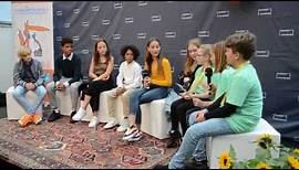 Interview mit den Pfefferkörnern beim MICHEL Kinder und Jugend Filmfest 2019