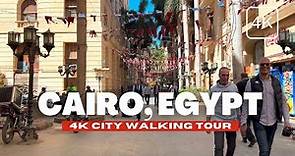 🇪🇬 Explore Cairo, Egypt - Downtown Cairo Walking Tour [4K Ultra HD - 60pfs]