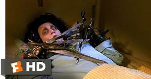 Edward Scissorhands (1990) - Edward Frightens Kim Scene (1/5) | Movieclips