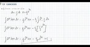 Solucionario, Cálculo Diferencial e Integral James Stewart ejercicio 3 capítulo 7,1
