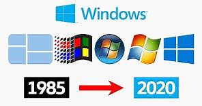 Evolution of Microsoft Windows 1985-2020